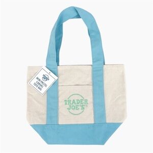 Trader Joe’s Mini Pastel Canvas Tote Bag